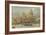 St. Paul's, from the Thames-English School-Framed Giclee Print