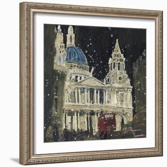 St. Paul's, Front Elevation, London-Susan Brown-Framed Giclee Print