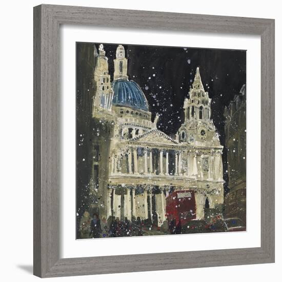 St. Paul's, Front Elevation, London-Susan Brown-Framed Giclee Print