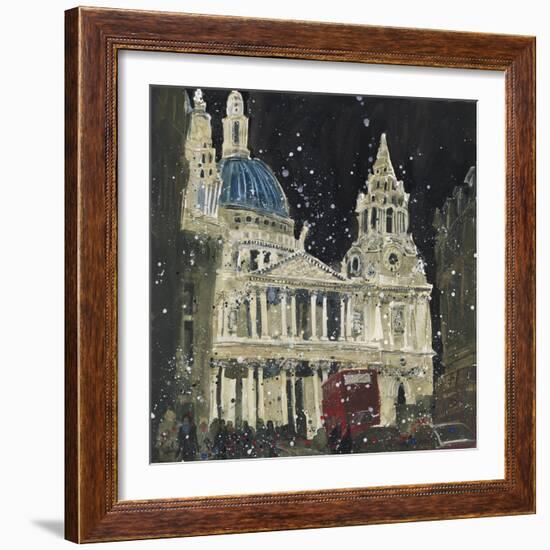 St. Paul's, Front Elevation, London-Susan Brown-Framed Giclee Print