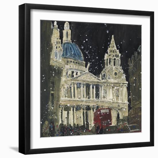 St. Paul's, Front Elevation, London-Susan Brown-Framed Giclee Print