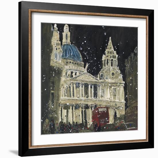 St. Paul's, Front Elevation, London-Susan Brown-Framed Giclee Print