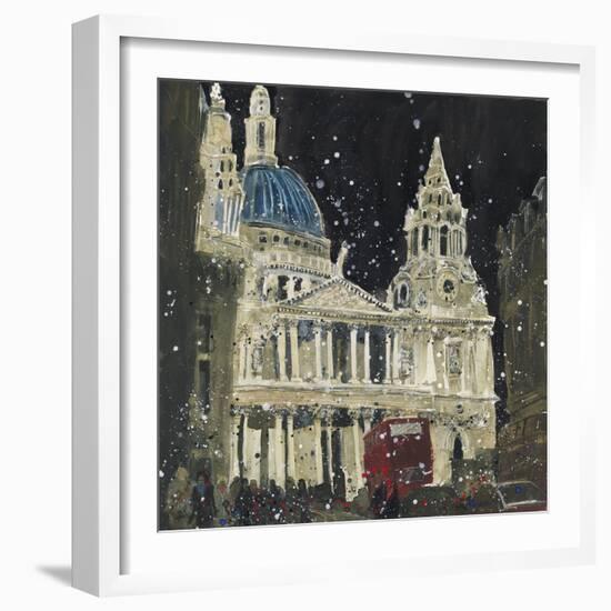 St. Paul's, Front Elevation, London-Susan Brown-Framed Giclee Print