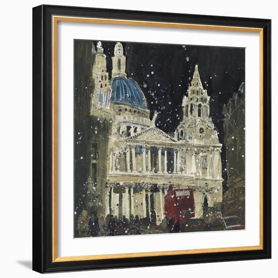 St. Paul's, Front Elevation, London-Susan Brown-Framed Giclee Print