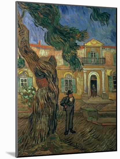 St. Paul's Hospital, St Remy, 1889-Vincent van Gogh-Mounted Giclee Print