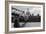 St Paul's Millennium Bridge BW-Toula Mavridou-Messer-Framed Photographic Print