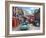 St Paul's Street Scene-Dominic Davison-Framed Art Print