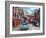 St Paul's Street Scene-Dominic Davison-Framed Art Print