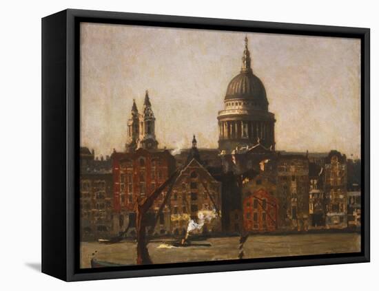 St Paul's-George Thomson-Framed Premier Image Canvas