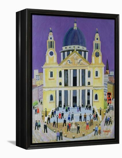 St. Paul's-William Cooper-Framed Premier Image Canvas