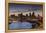 St Paul Skyline from Indian Mounds, Minneapolis, Minnesota, USA-Walter Bibikow-Framed Premier Image Canvas