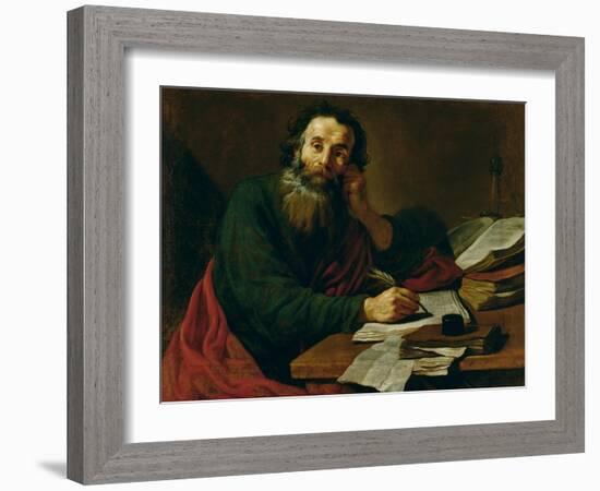 St. Paul the Apostle-Claude Vignon-Framed Giclee Print