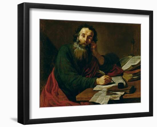 St. Paul the Apostle-Claude Vignon-Framed Giclee Print