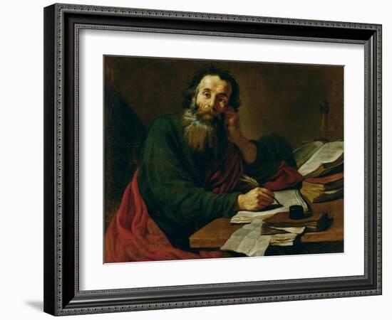 St. Paul the Apostle-Claude Vignon-Framed Giclee Print