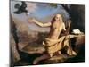 St. Paul the Hermit Being Fed by the Raven-Guercino (Giovanni Francesco Barbieri)-Mounted Giclee Print