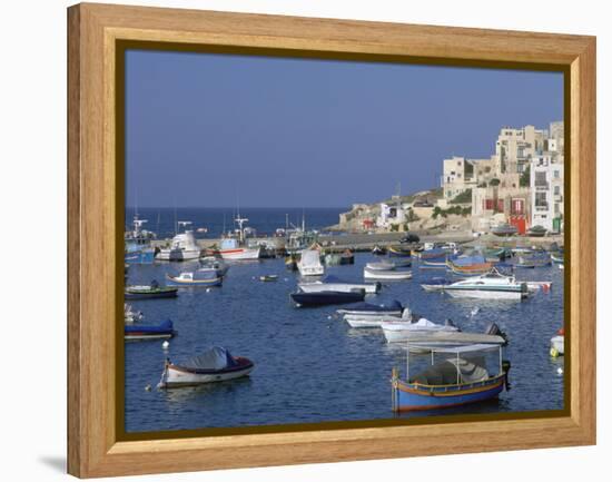 St Pauls Bay, Malta-Peter Thompson-Framed Premier Image Canvas