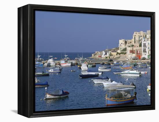 St Pauls Bay, Malta-Peter Thompson-Framed Premier Image Canvas