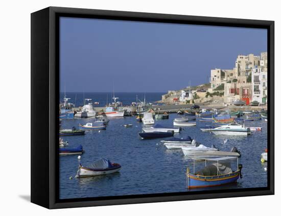 St Pauls Bay, Malta-Peter Thompson-Framed Premier Image Canvas