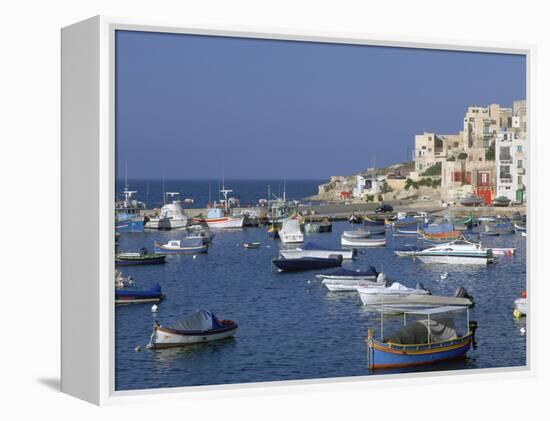 St Pauls Bay, Malta-Peter Thompson-Framed Premier Image Canvas