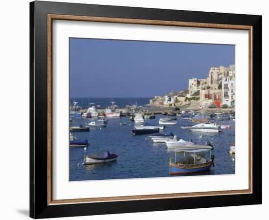 St Pauls Bay, Malta-Peter Thompson-Framed Photographic Print