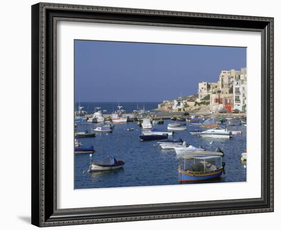 St Pauls Bay, Malta-Peter Thompson-Framed Photographic Print