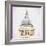 St Pauls Cathedral Dome-Tosh-Framed Art Print