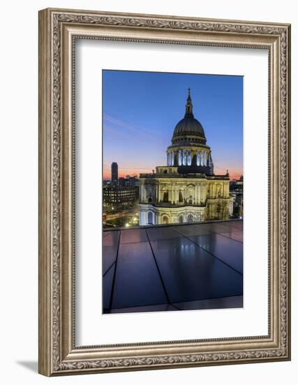 St. Pauls Cathedral, One New Change, City of London, London, England, United Kingdom, Europe-Charles Bowman-Framed Photographic Print