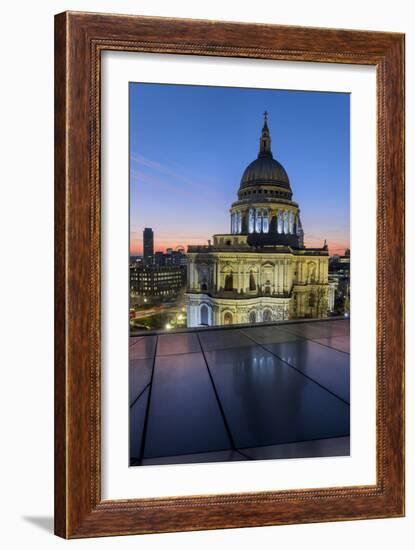 St. Pauls Cathedral, One New Change, City of London, London, England, United Kingdom, Europe-Charles Bowman-Framed Photographic Print