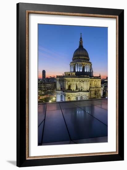 St. Pauls Cathedral, One New Change, City of London, London, England, United Kingdom, Europe-Charles Bowman-Framed Photographic Print