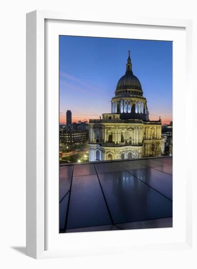 St. Pauls Cathedral, One New Change, City of London, London, England, United Kingdom, Europe-Charles Bowman-Framed Photographic Print