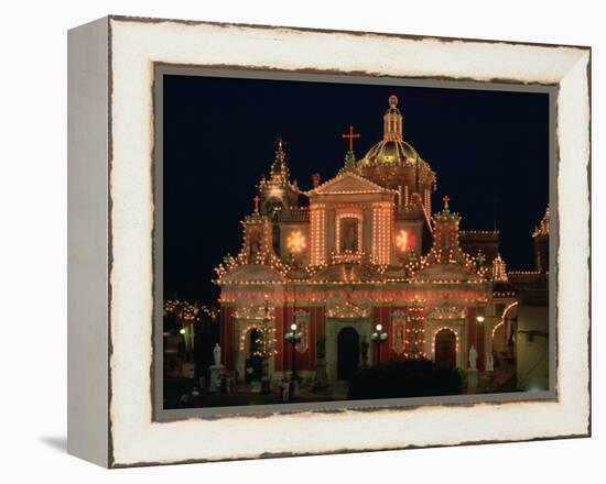 St Pauls Church, Rabat, Malta-Peter Thompson-Framed Premier Image Canvas