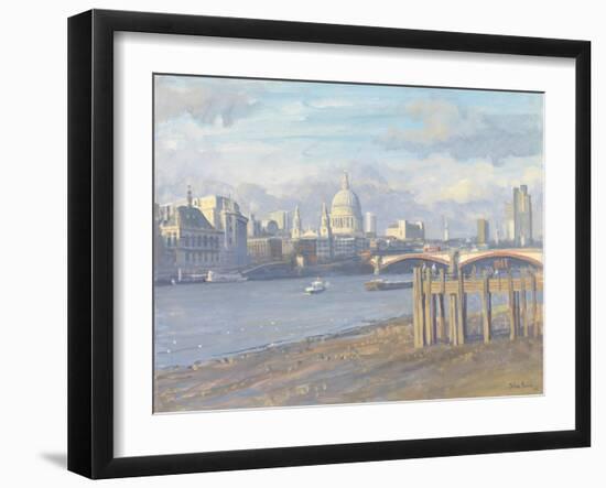 St Pauls from the South, 2010-Julian Barrow-Framed Giclee Print