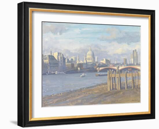 St Pauls from the South, 2010-Julian Barrow-Framed Giclee Print