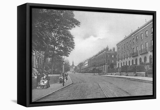 St. Pauls Road, Canonbury, Islington, C.1905-English Photographer-Framed Premier Image Canvas