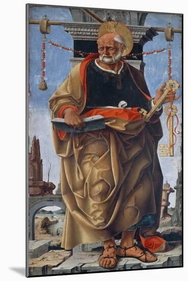 St. Peter, 1473-Francesco del Cossa-Mounted Giclee Print