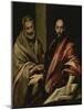 St. Peter and St. Paul, between 1587 and 1592-El Greco-Mounted Giclee Print