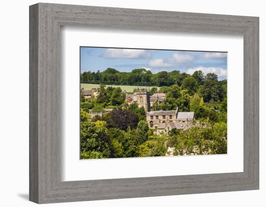 St. Peter and St. Paul Church in Blockley, a Traditional Village in the Cotswolds, Gloucestershire-Matthew Williams-Ellis-Framed Photographic Print