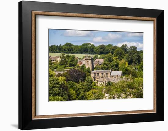 St. Peter and St. Paul Church in Blockley, a Traditional Village in the Cotswolds, Gloucestershire-Matthew Williams-Ellis-Framed Photographic Print