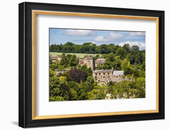 St. Peter and St. Paul Church in Blockley, a Traditional Village in the Cotswolds, Gloucestershire-Matthew Williams-Ellis-Framed Photographic Print