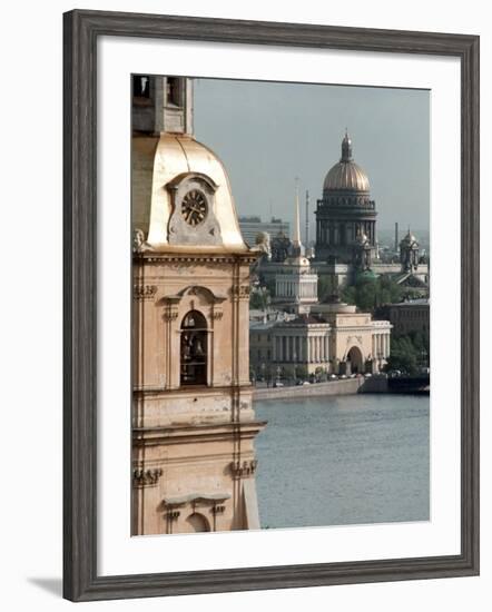 St.Peter and St.Poul's Cathedral, the Admiralty and St.Isaac's Cathedral-null-Framed Photographic Print