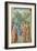 St. Peter Baptising the Neophytes, circa 1427-Tommaso Masaccio-Framed Giclee Print