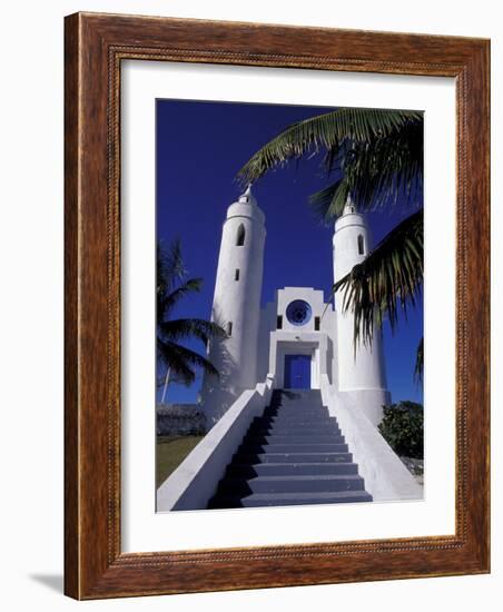 St. Peter Catholic Church, Long Island, Bahamas, Caribbean-Greg Johnston-Framed Photographic Print