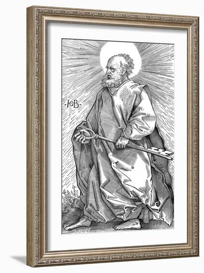 St Peter Holding His Symbol of a Key, C1490-1550-Hans Baldung-Framed Giclee Print