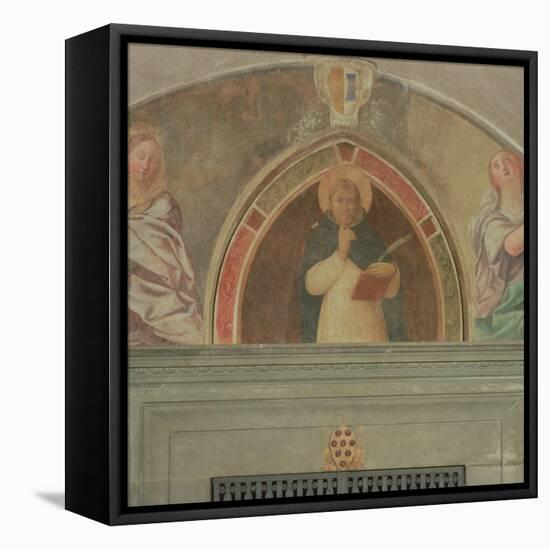 St. Peter Martyr Asking for Silence-Fra Angelico-Framed Premier Image Canvas