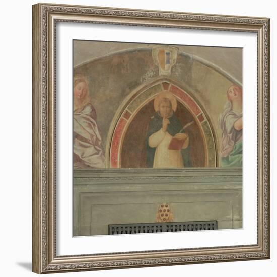 St. Peter Martyr Asking for Silence-Fra Angelico-Framed Giclee Print