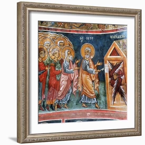 St Peter Opening the Gates of Paradise-null-Framed Giclee Print