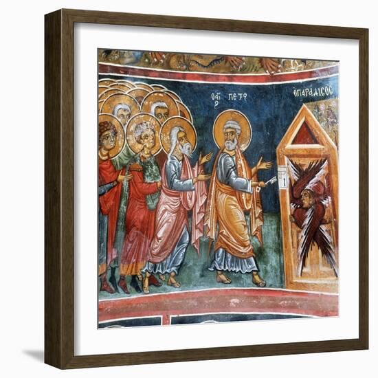 St Peter Opening the Gates of Paradise-null-Framed Giclee Print