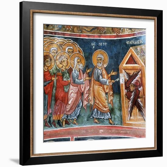 St Peter Opening the Gates of Paradise-null-Framed Giclee Print