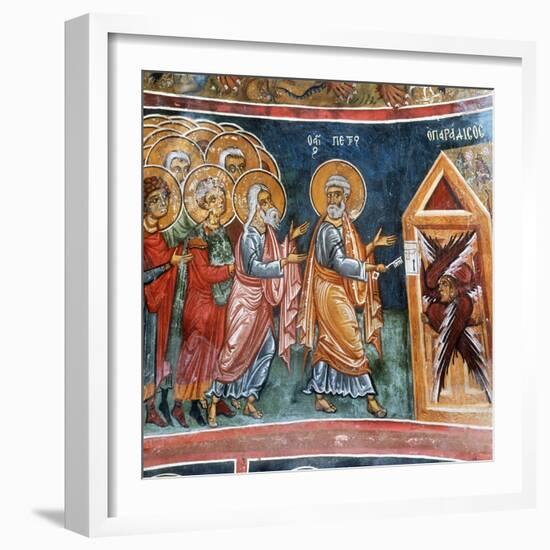 St Peter Opening the Gates of Paradise-null-Framed Giclee Print