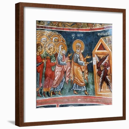 St Peter Opening the Gates of Paradise-null-Framed Giclee Print